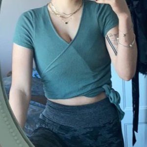 Urban Outfitters wrap around top